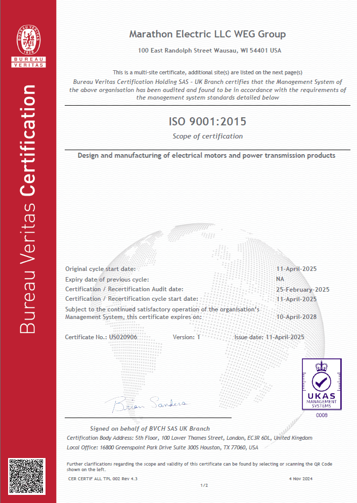 ISO Certificate