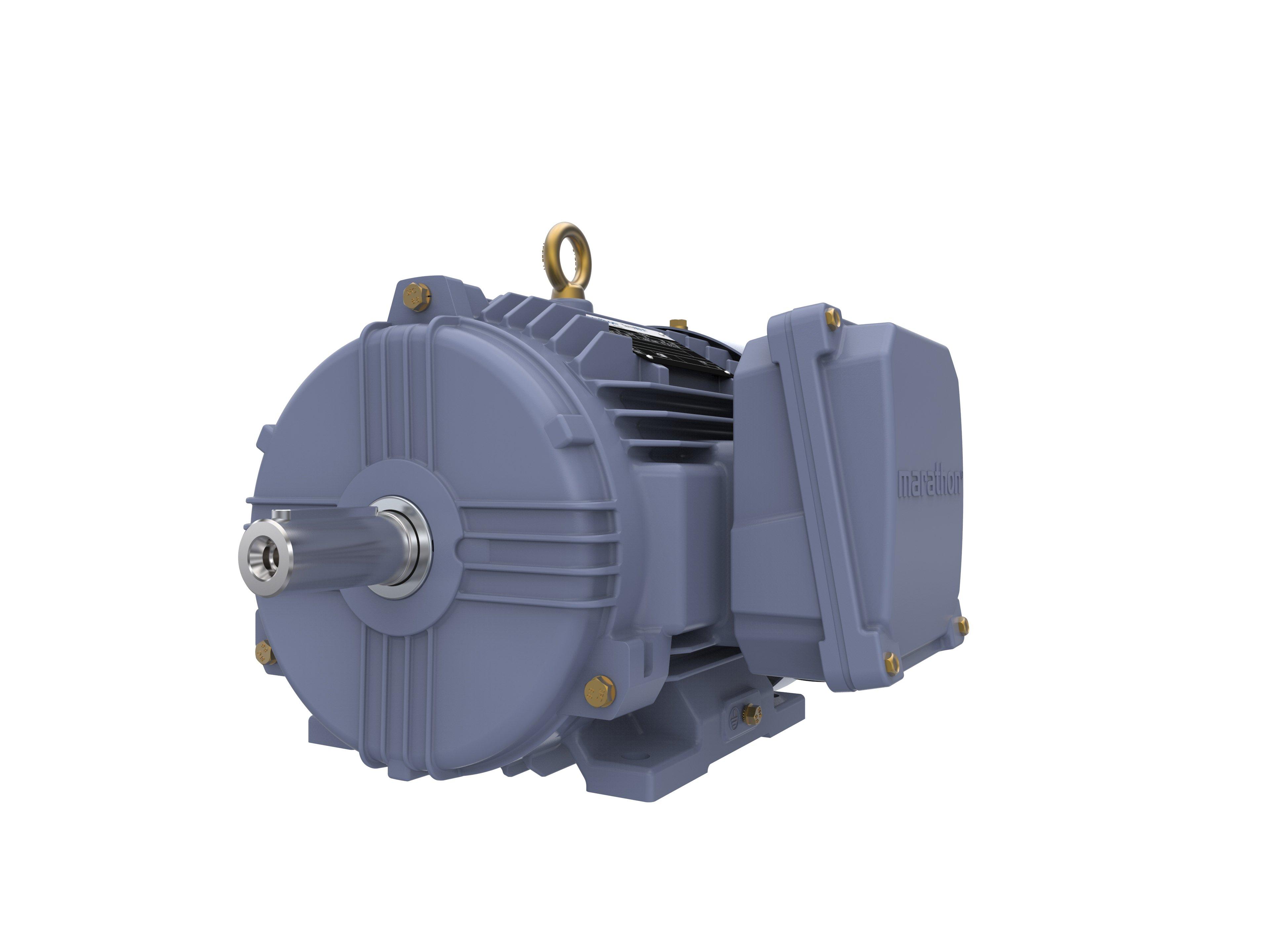 Marathon, Cast Iron Motor, 0.75 kW, 3 Ph, 50 Hz, 50 Hz, 415 V, 1000 RPM, 90S Frame, TEFC Marathon, Cast Iron Motor, 0.75 kW, 3 Ph, 50 Hz, 50 Hz, 415 V, 1000 RPM, 90S Frame, TEFC