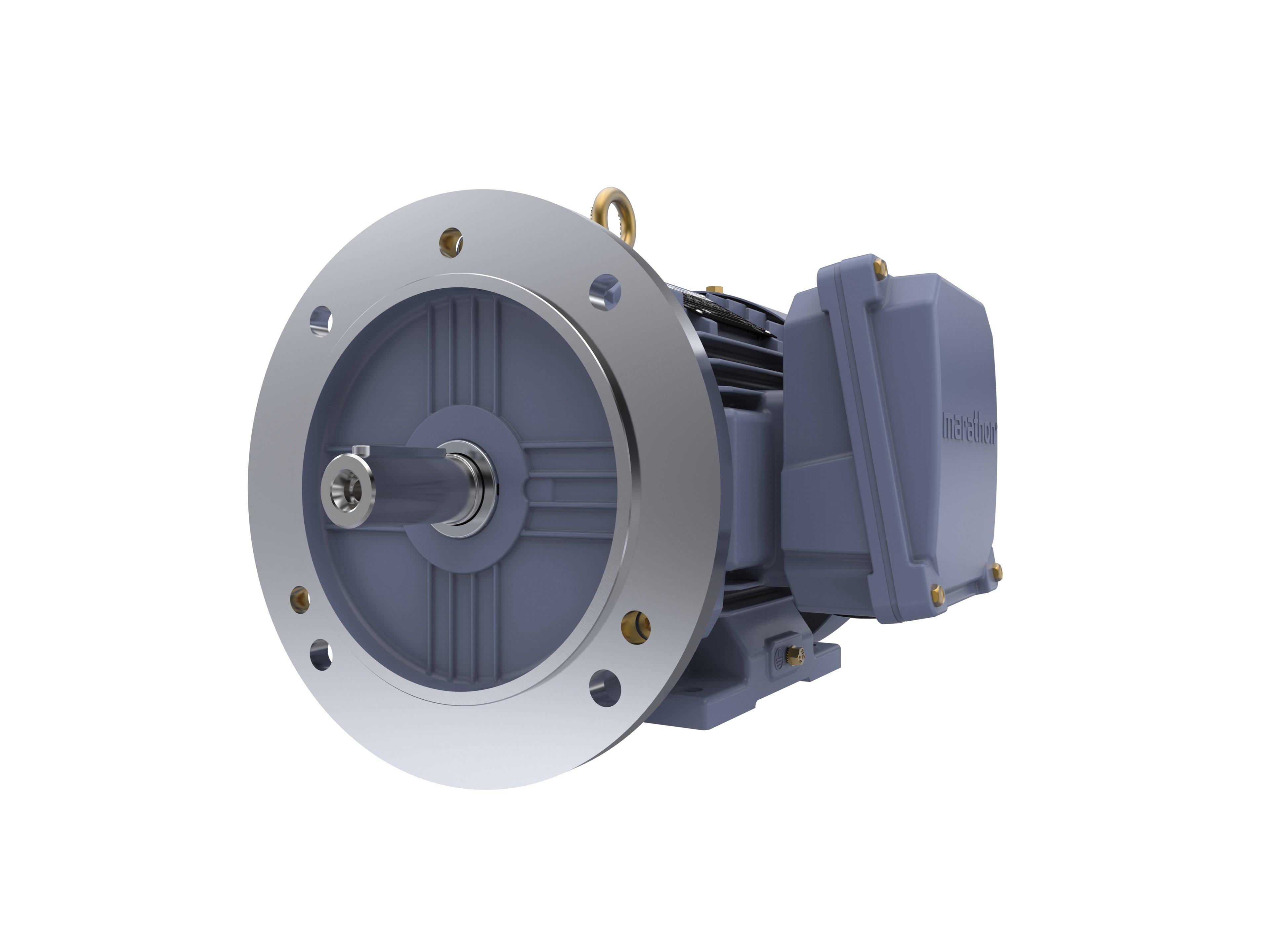 Marathon, Cast Iron Motor, 0.75 kW, 3 Ph, 50 Hz, 50 Hz, 415 V, 1000 RPM, 90S Frame, TEFC Marathon, Cast Iron Motor, 0.75 kW, 3 Ph, 50 Hz, 50 Hz, 415 V, 1000 RPM, 90S Frame, TEFC