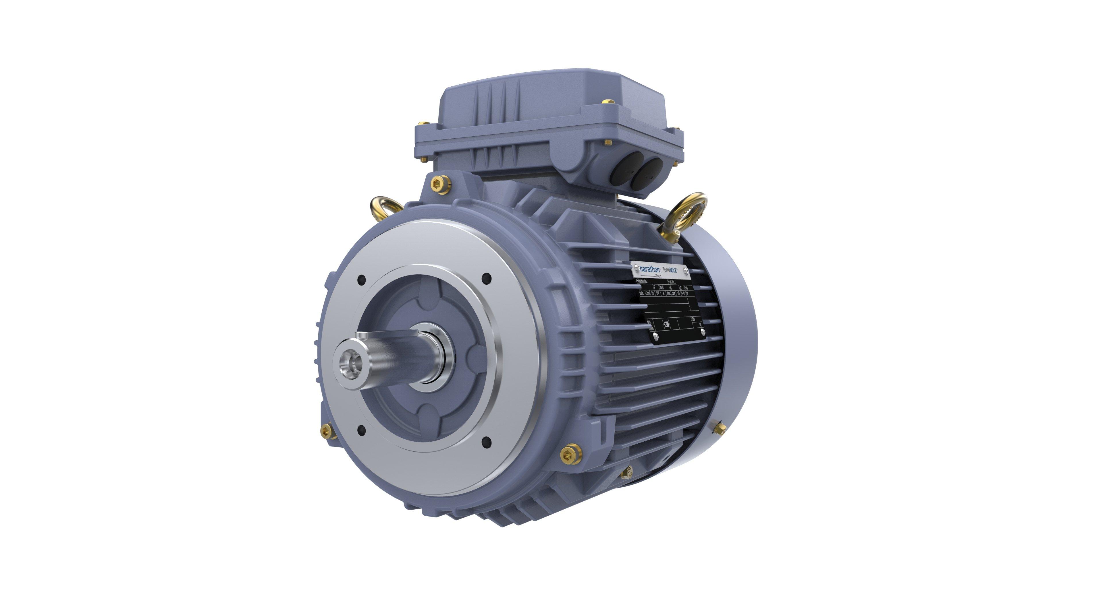 Marathon, Cast Iron Motor, 0.75 kW, 3 Ph, 50 Hz, 50 Hz, 415 V, 1000 RPM, 90S Frame, TEFC Marathon, Cast Iron Motor, 0.75 kW, 3 Ph, 50 Hz, 50 Hz, 415 V, 1000 RPM, 90S Frame, TEFC