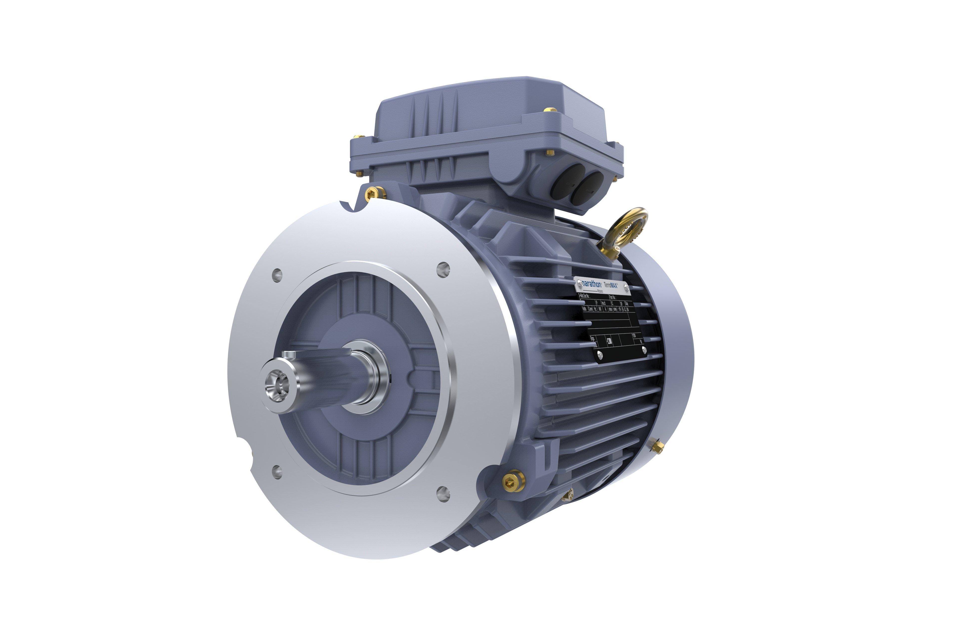 Marathon, Cast Iron Motor, 0.75 kW, 3 Ph, 50 Hz, 50 Hz, 415 V, 1000 RPM, 90S Frame, TEFC Marathon, Cast Iron Motor, 0.75 kW, 3 Ph, 50 Hz, 50 Hz, 415 V, 1000 RPM, 90S Frame, TEFC